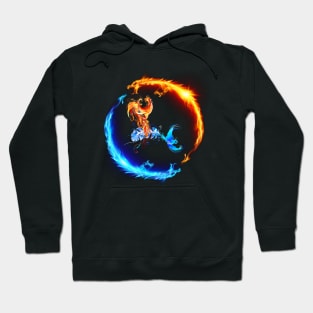 Opposites attract Hoodie